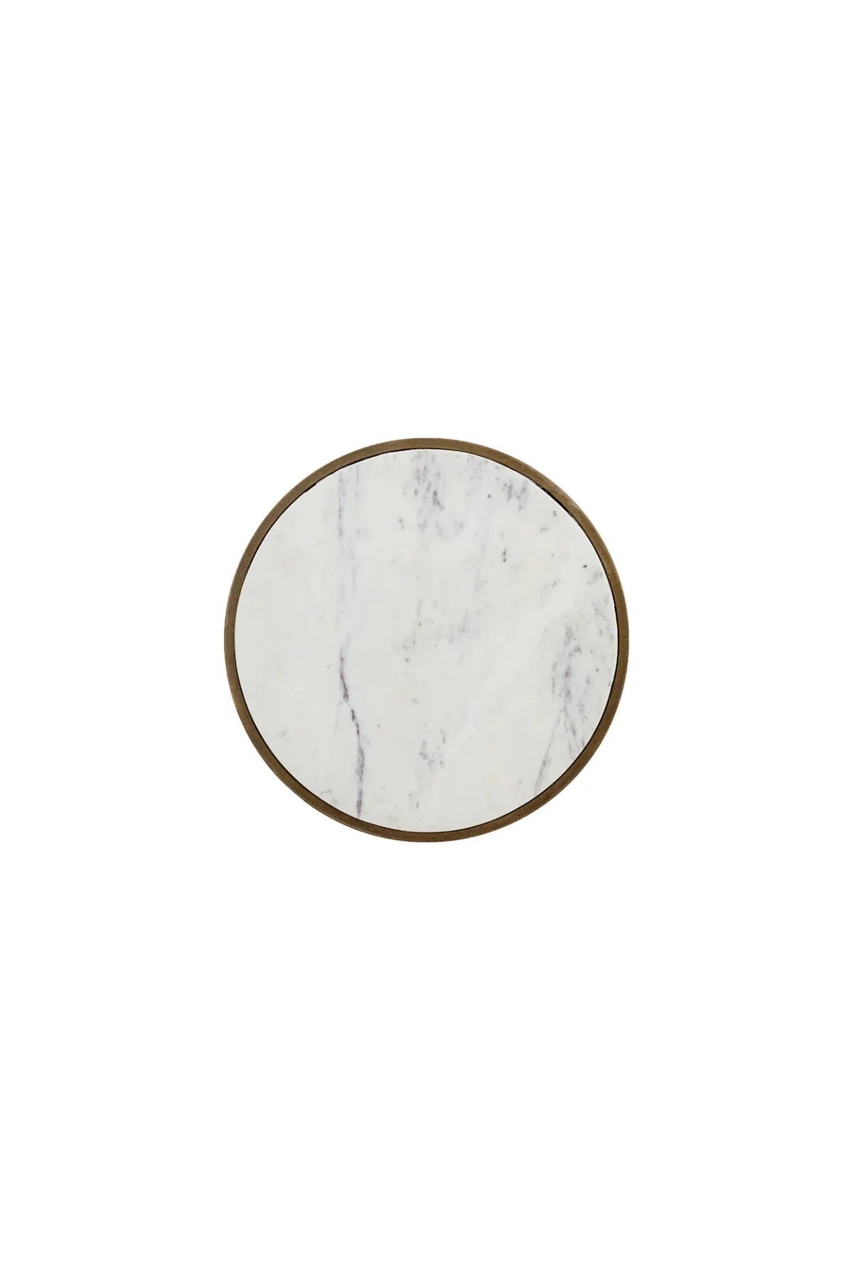 Alicent End Table - White Marble - Image 4