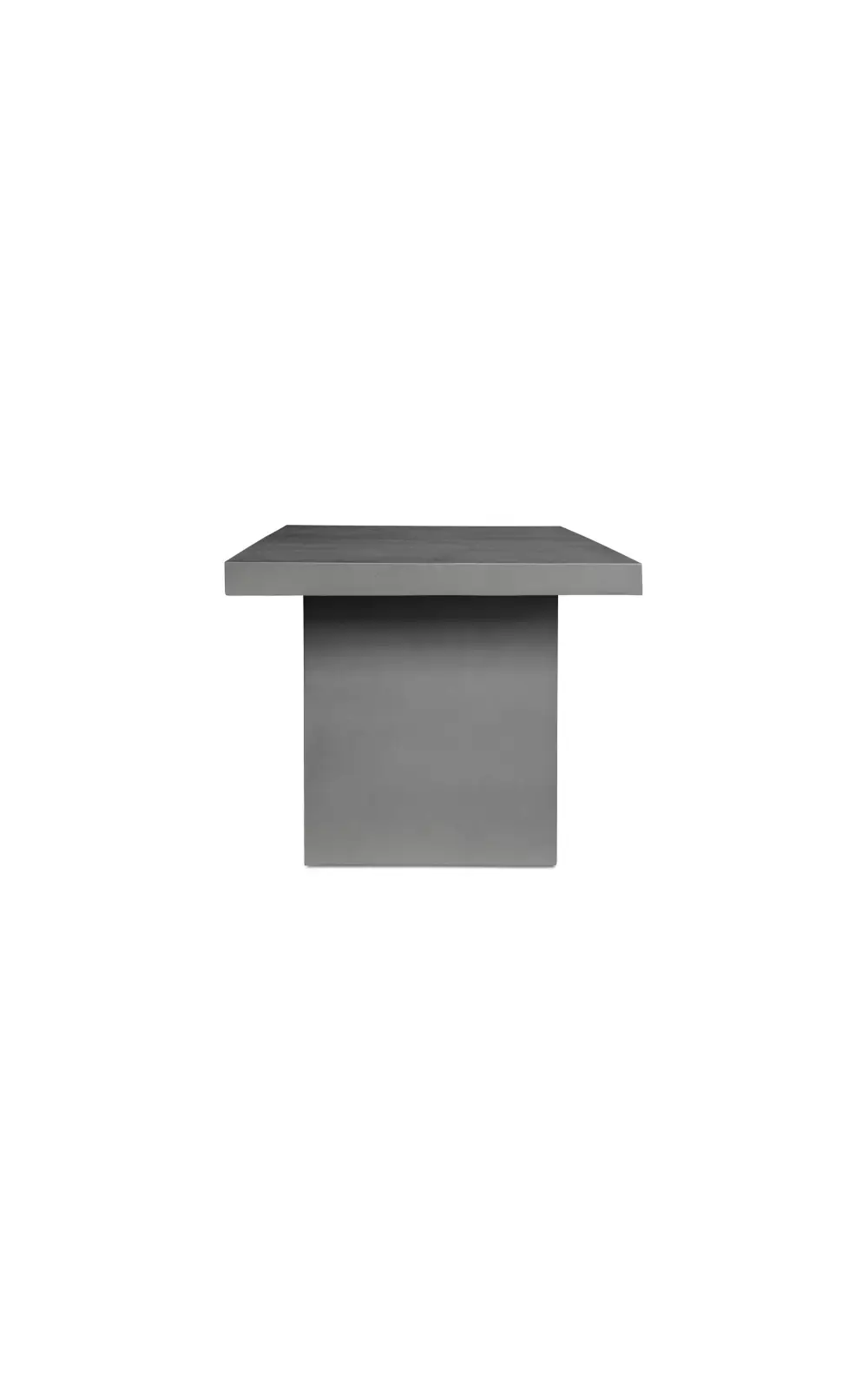Aurelius Outdoor Dining Table - Dark Grey - Image 3