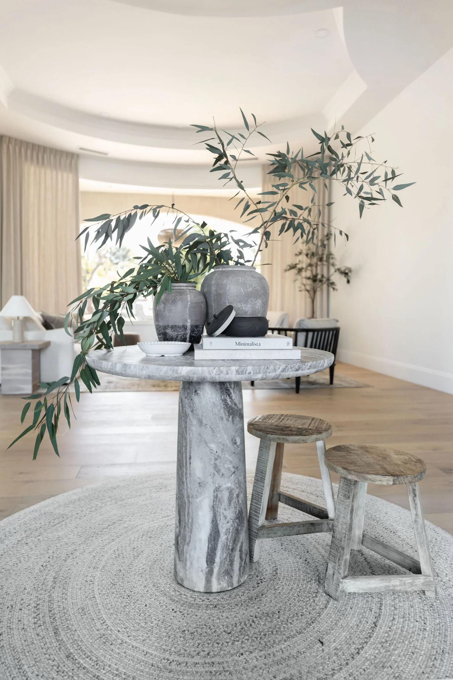 Azalea Handmade Rug - Light Gray - Image 7