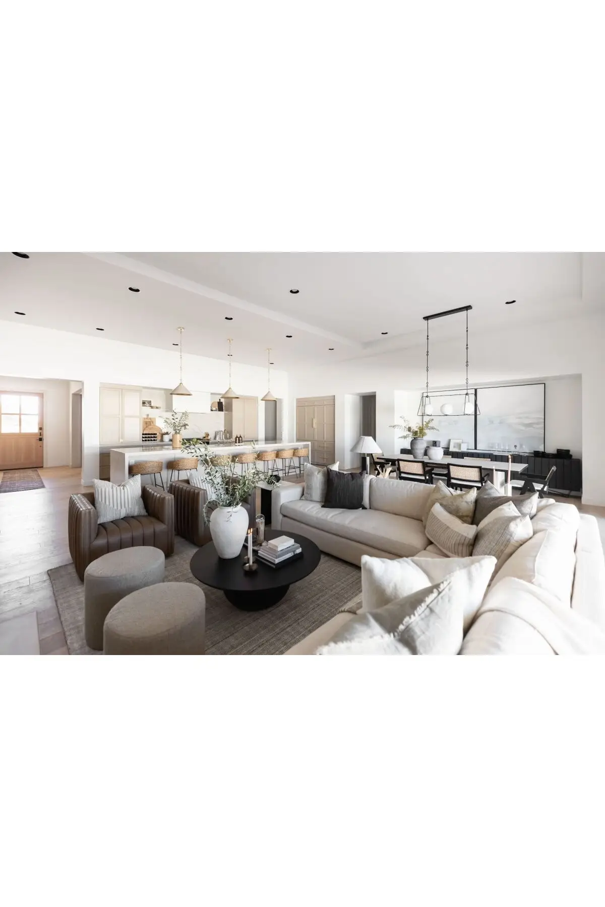 Boone 3-Piece Sectional - Cream - Image 8