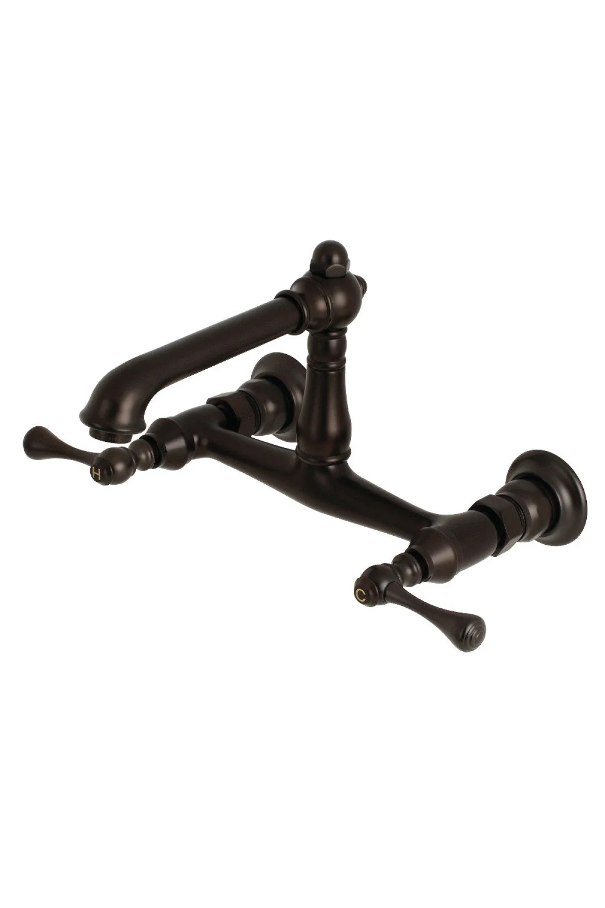 English Country Wall Mount Bathroom Faucet - Image 11