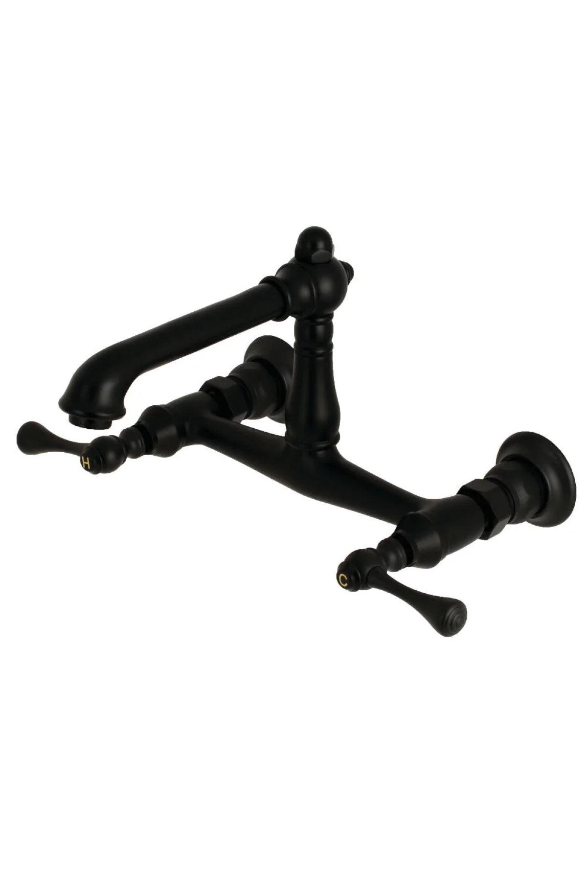 English Country Wall Mount Bathroom Faucet - Image 12