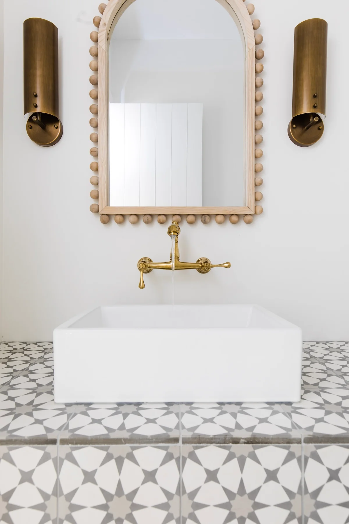 English Country Wall Mount Bathroom Faucet - Image 3