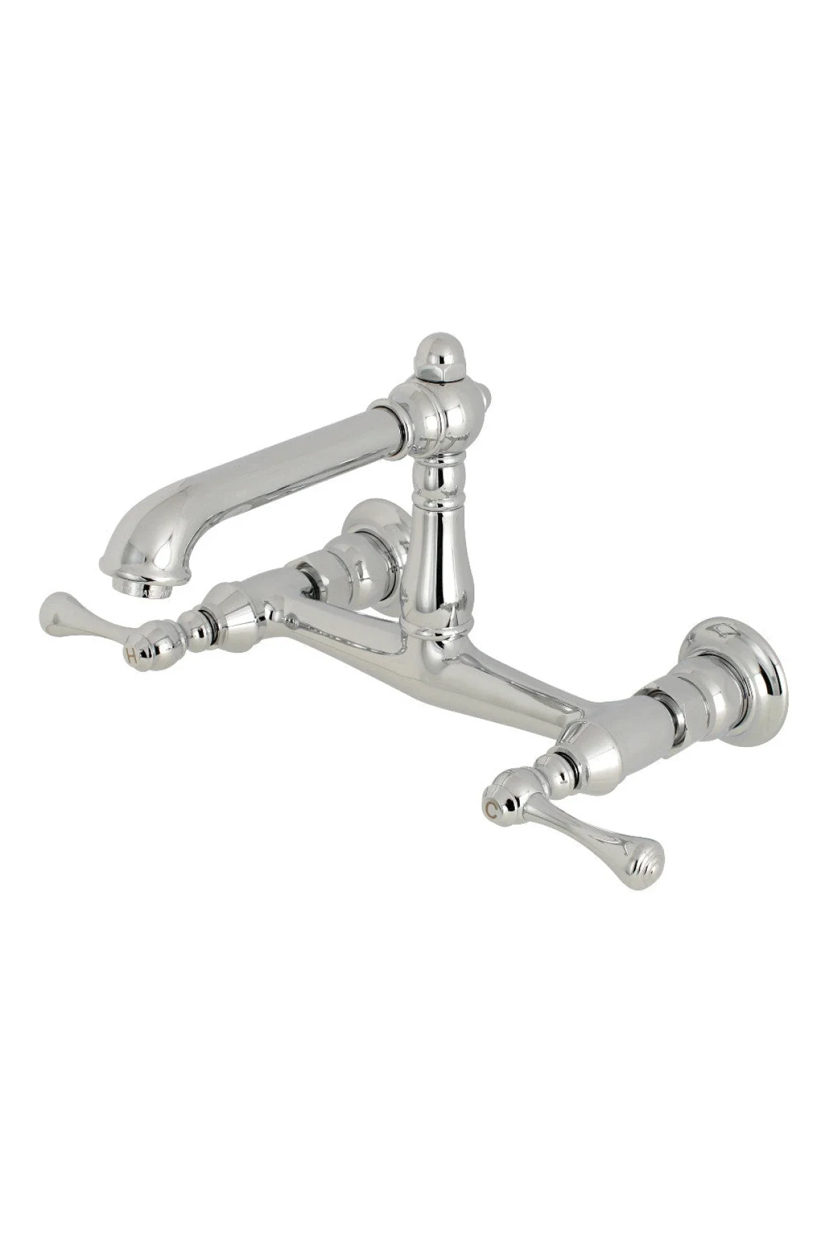 English Country Wall Mount Bathroom Faucet - Image 6