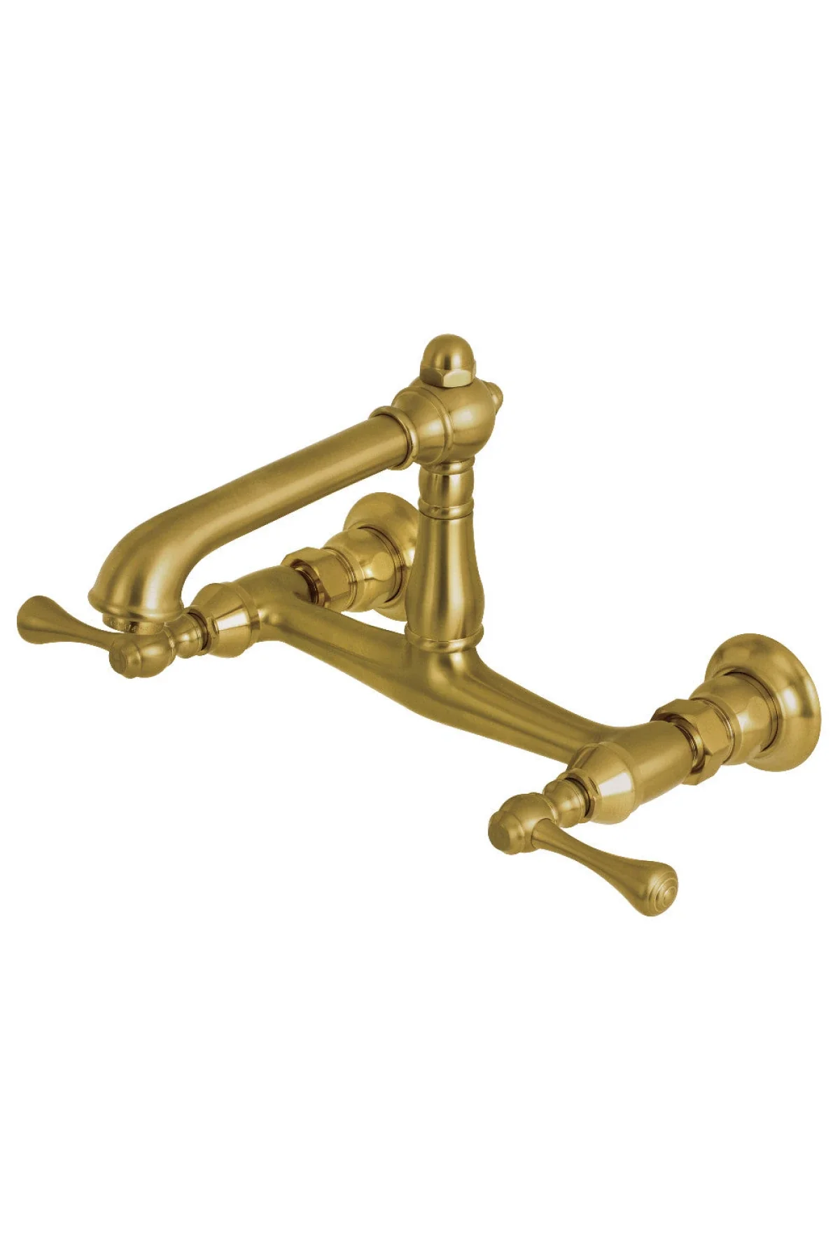 English Country Wall Mount Bathroom Faucet - Image 8