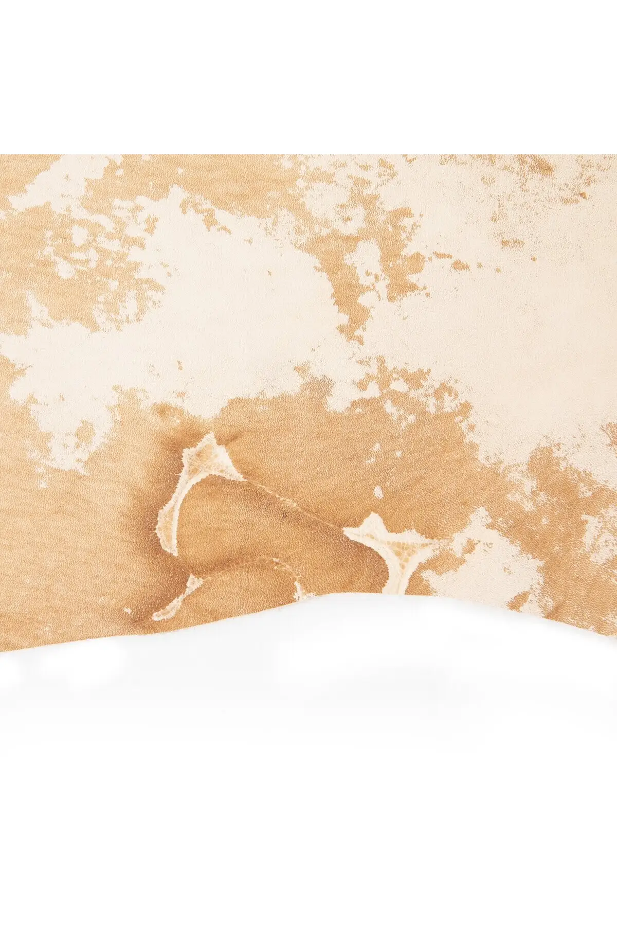 Harland Modern Cowhide Rug - Natural Brown - Image 8