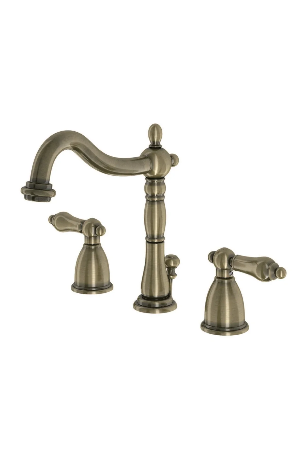 Heritage Tall Bathroom Faucet with Lever Handles - Image 10