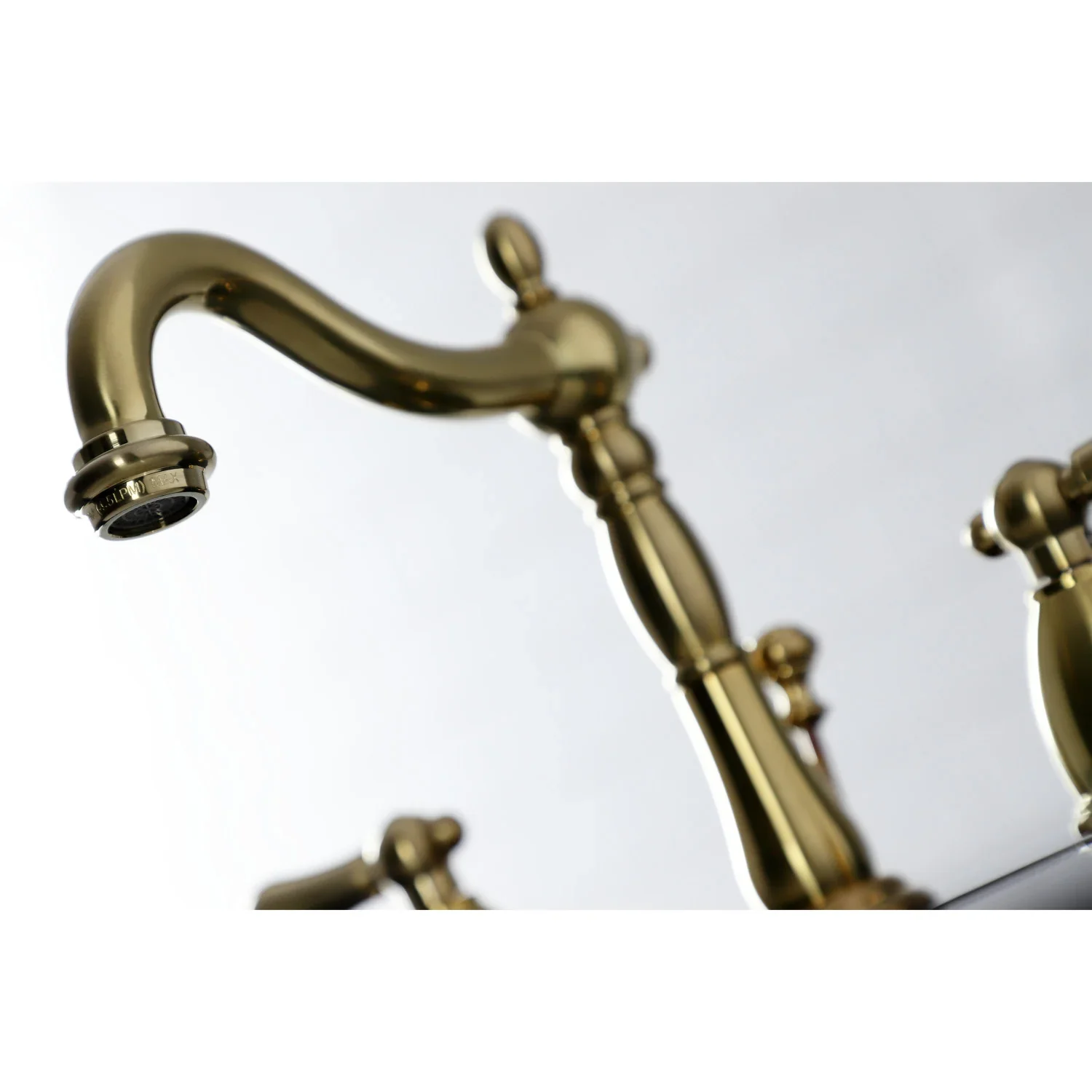 Heritage Tall Bathroom Faucet with Lever Handles - Image 5