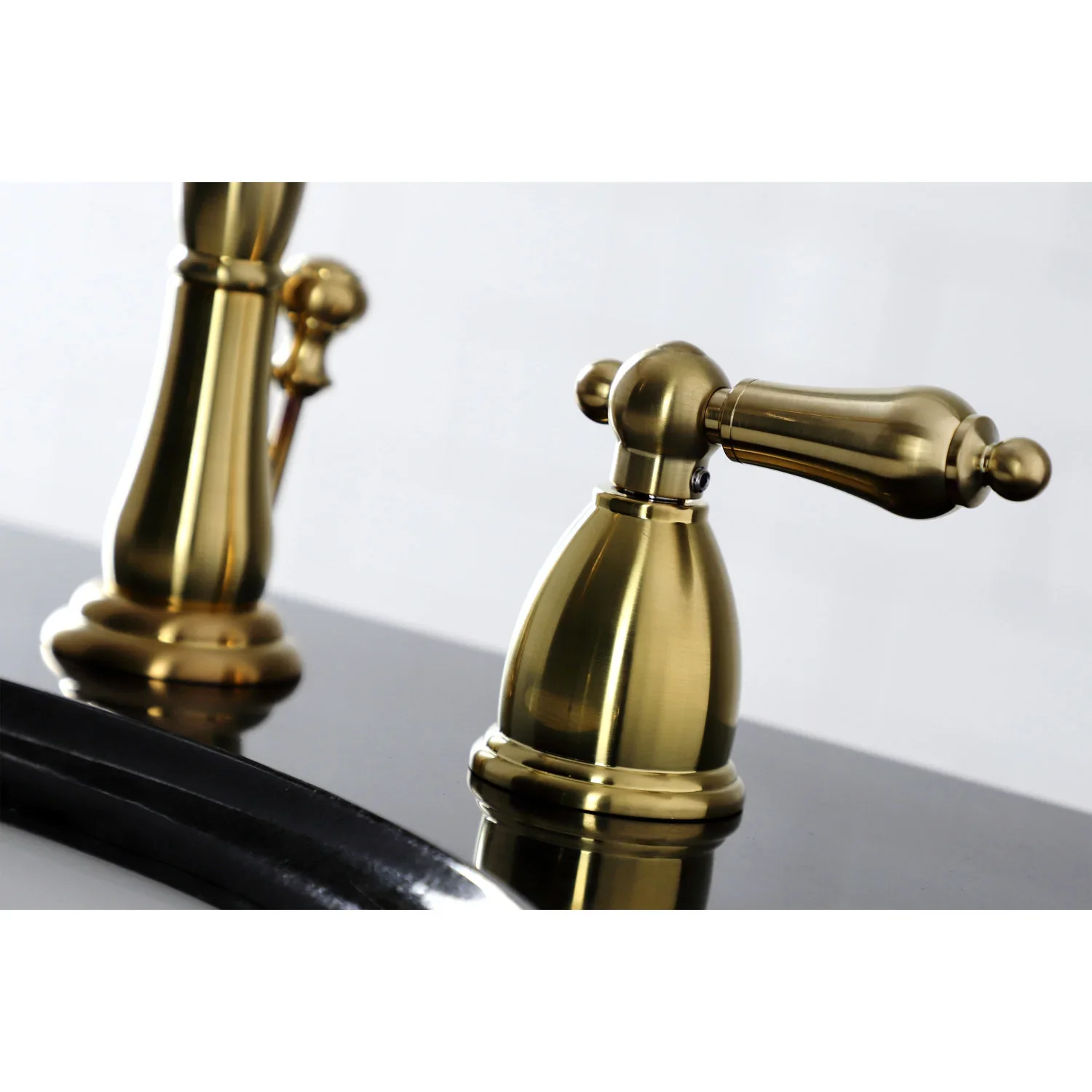 Heritage Tall Bathroom Faucet with Lever Handles - Image 6
