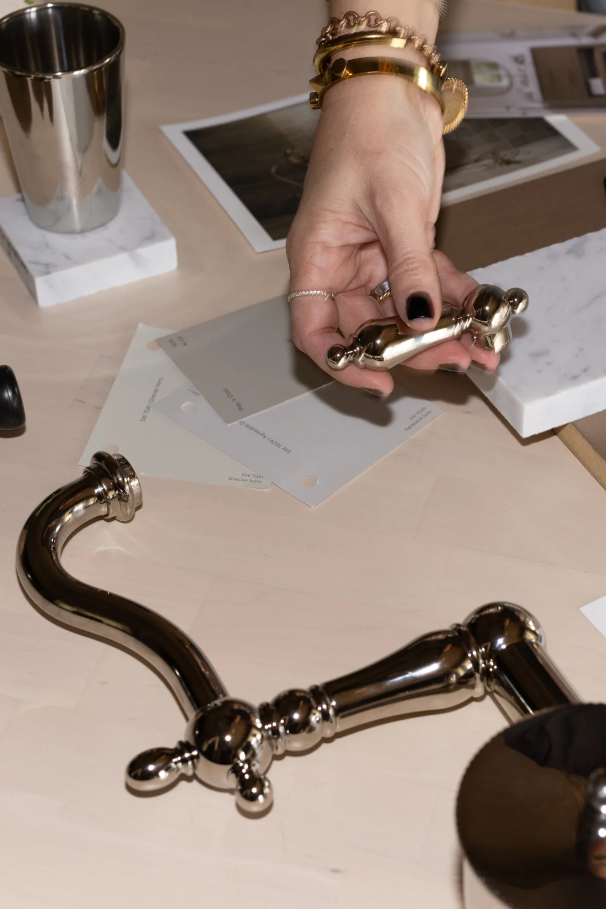 Heritage Wall Mount Bathroom Faucet - Image 5