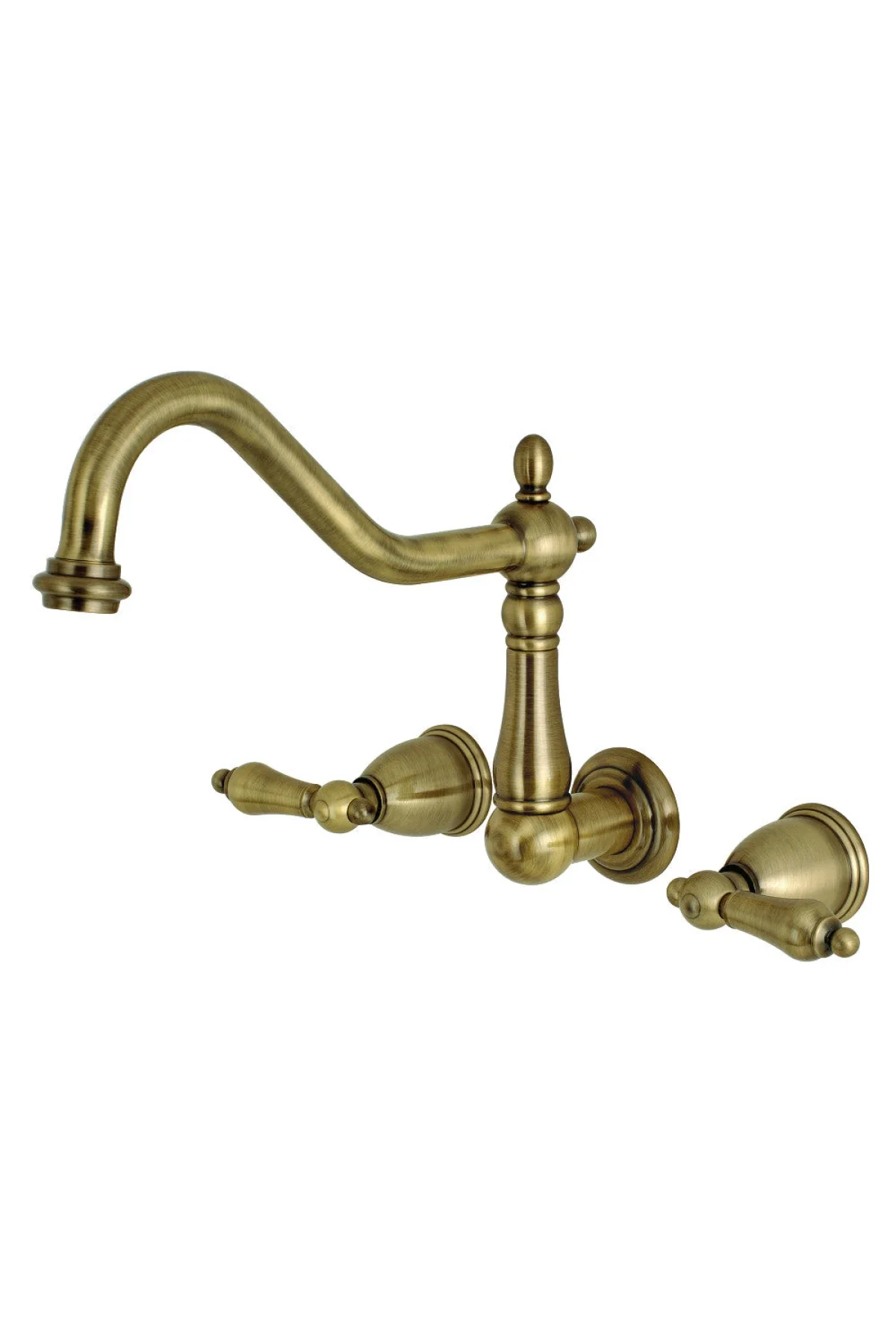 Heritage Wall Mount Roman Tub Faucet - Image 8