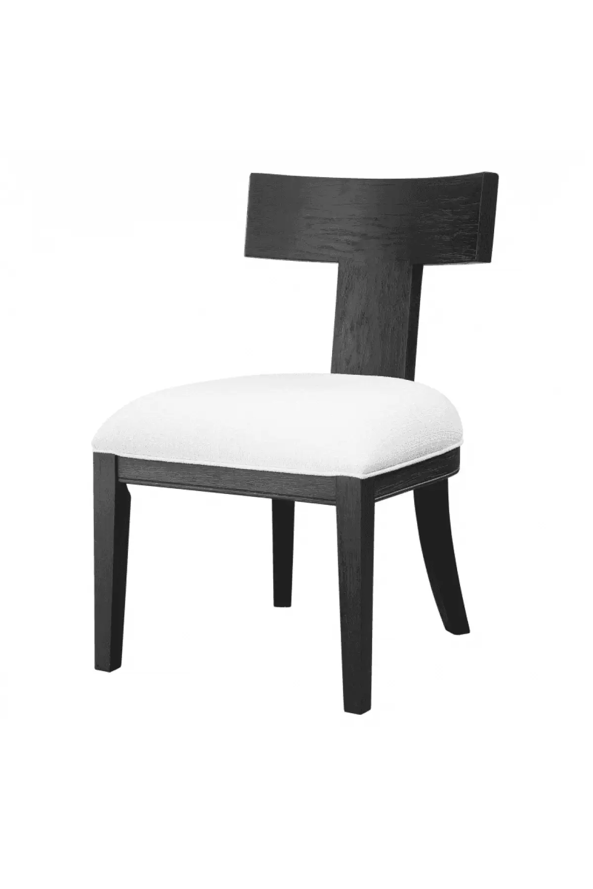 Idris Armless Chair - Charcoal - Image 3