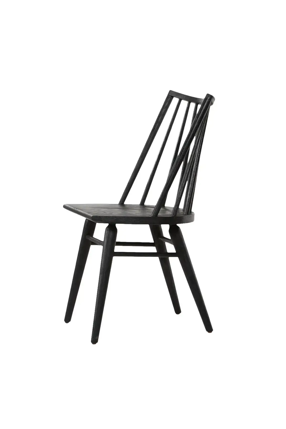 Lewis Windsor Chair - Black - Image 4