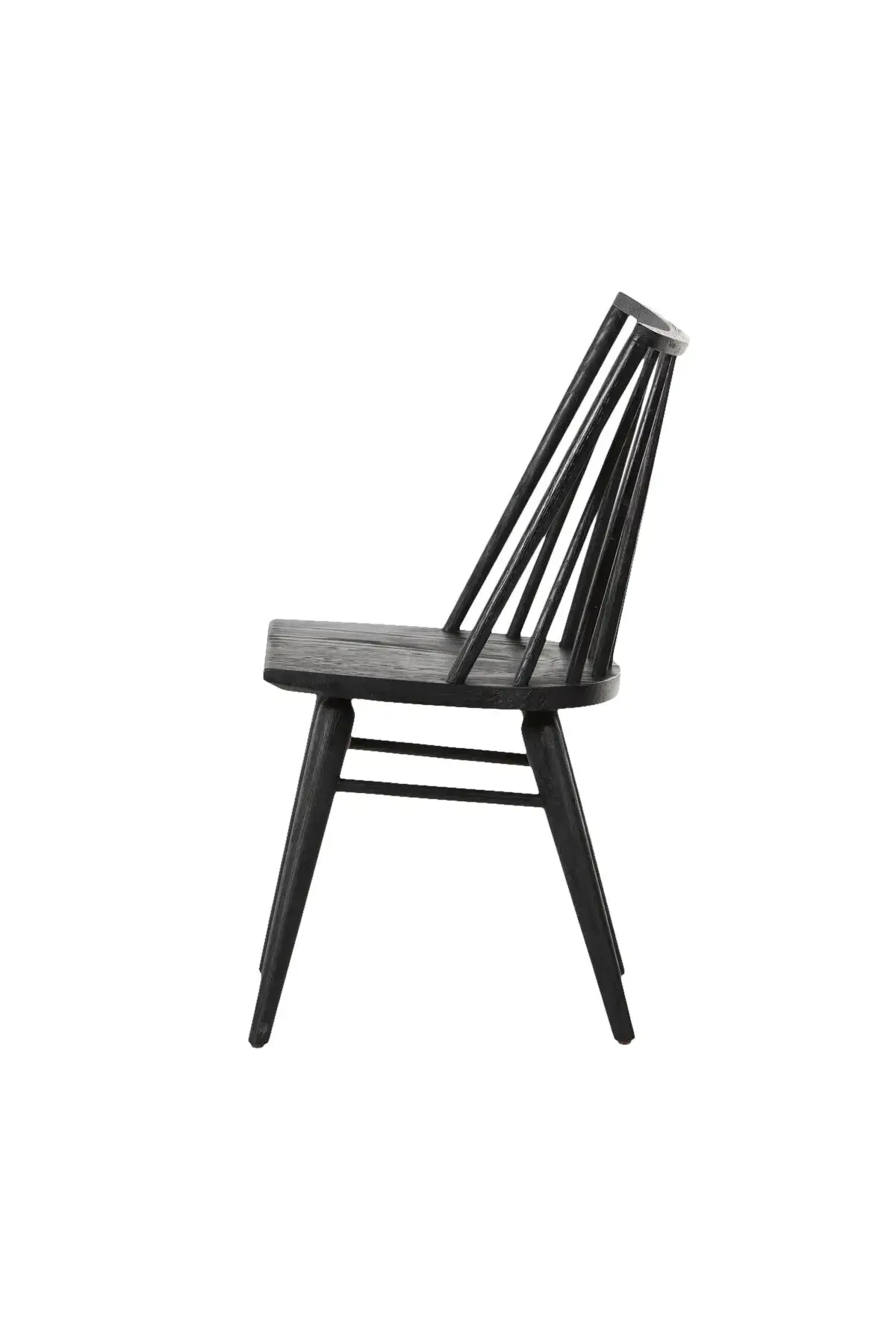 Lewis Windsor Chair - Black - Image 5