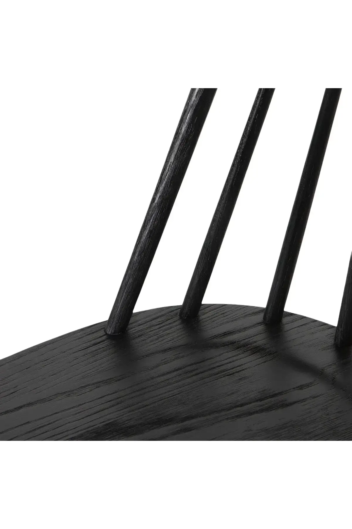 Lewis Windsor Chair - Black - Image 8