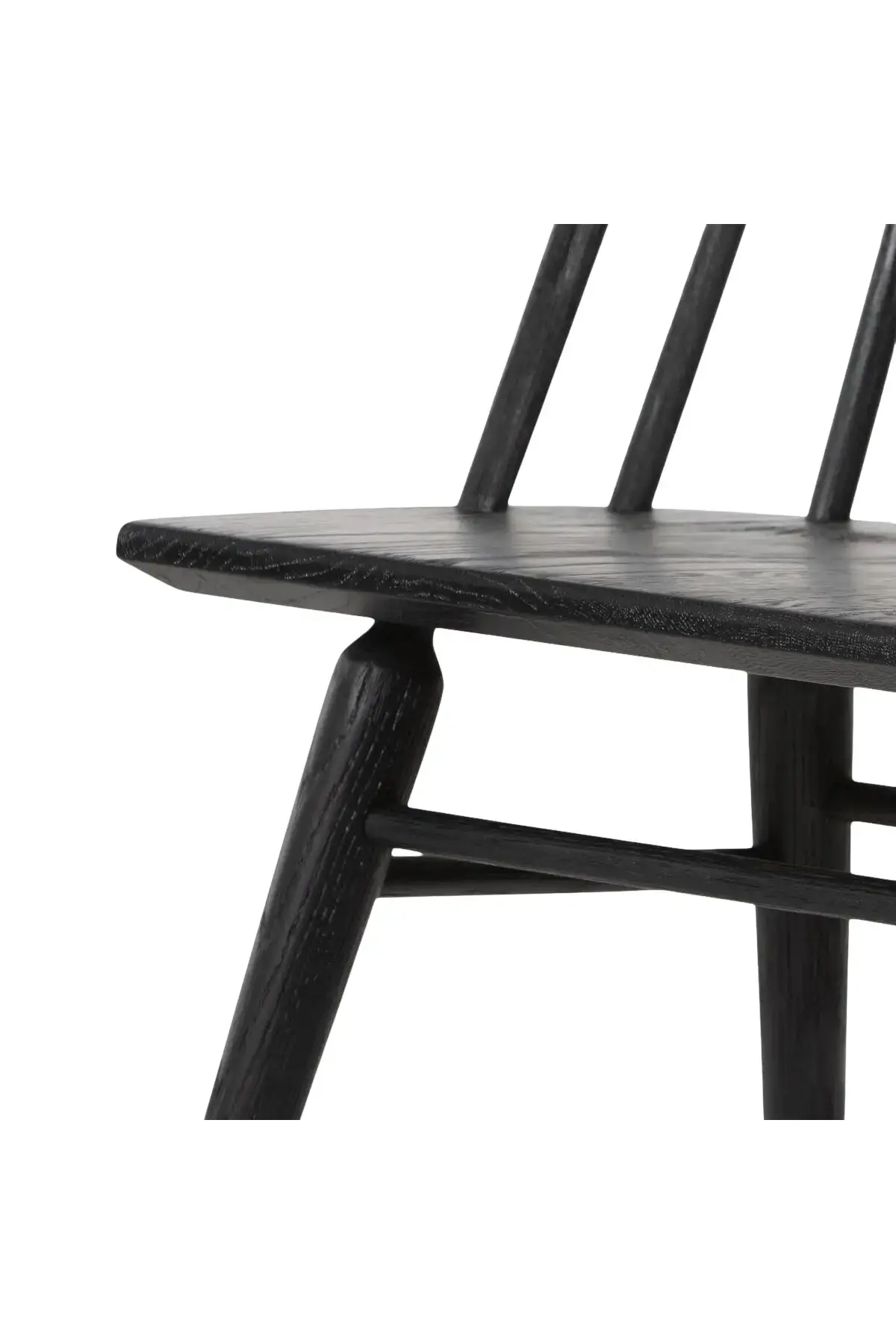 Lewis Windsor Chair - Black - Image 9