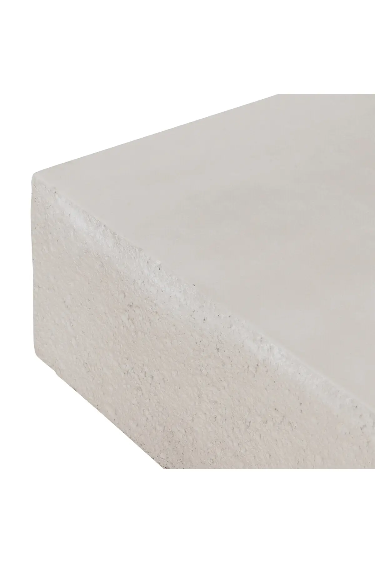 Otero Rectangular Outdoor Coffee Table - Matte Stone - Image 4