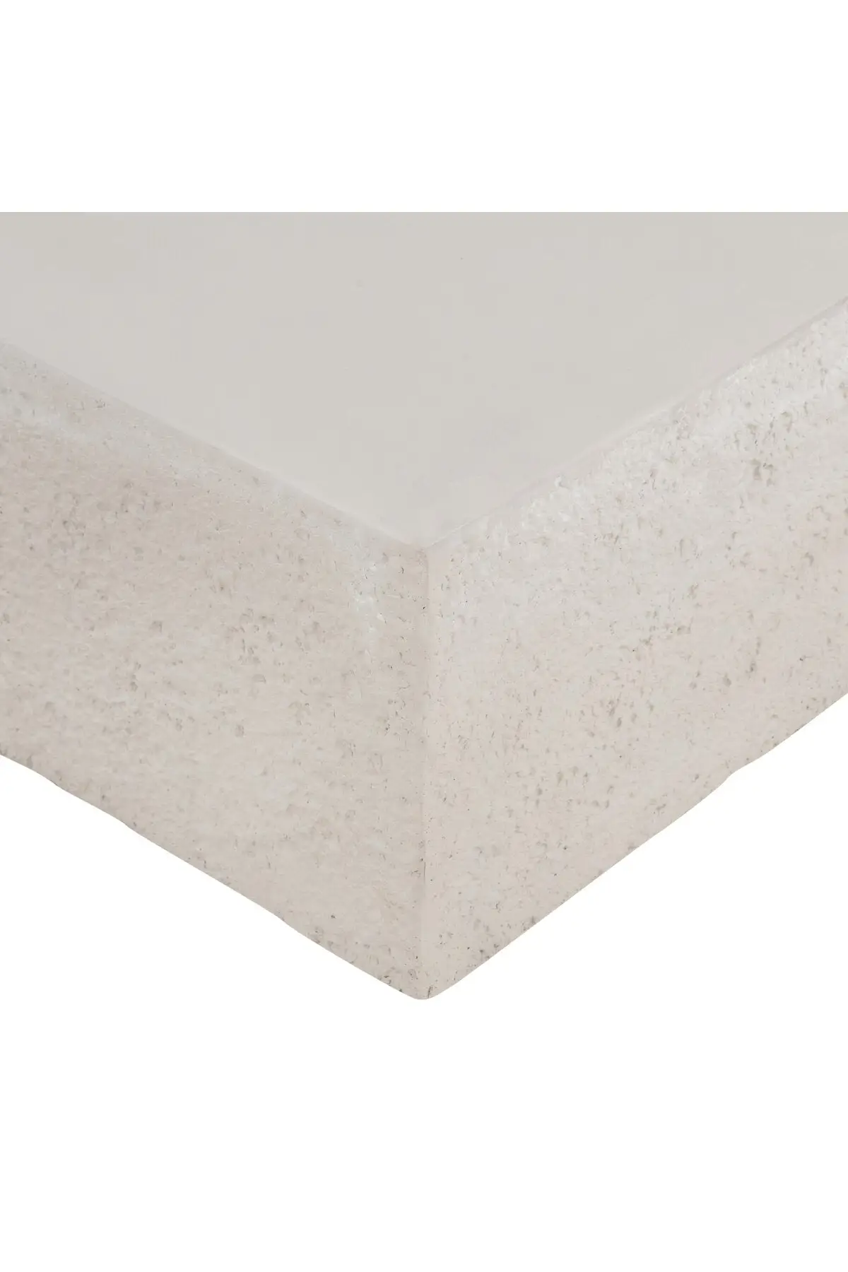 Otero Rectangular Outdoor Coffee Table - Matte Stone - Image 5