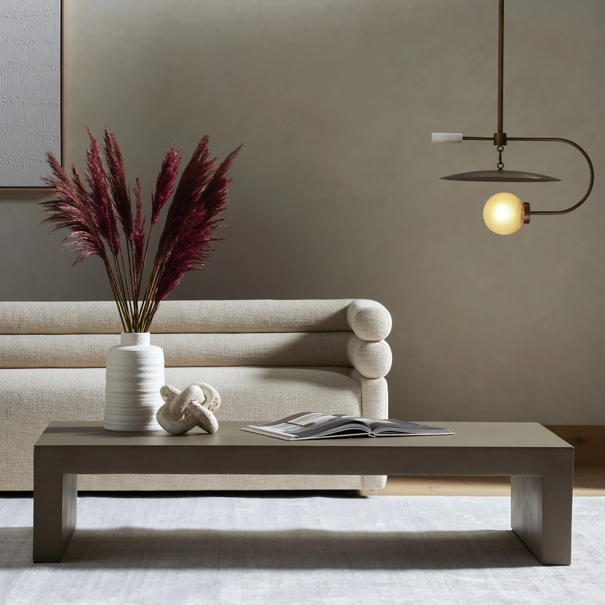 Parish Coffee Table - Grey - Image 7