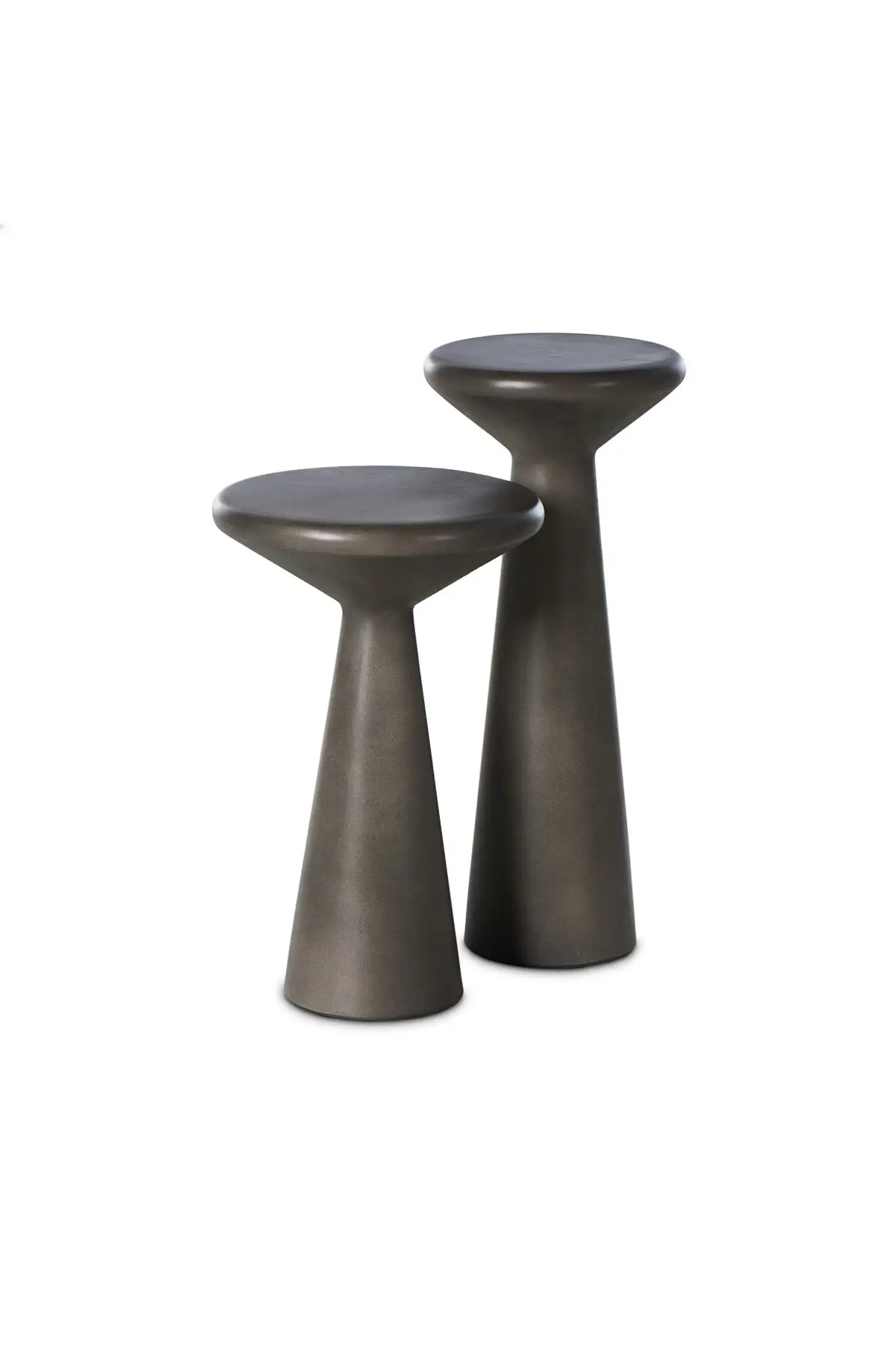 Ravine Concrete Accent Tables - Set Of 2 - Image 9