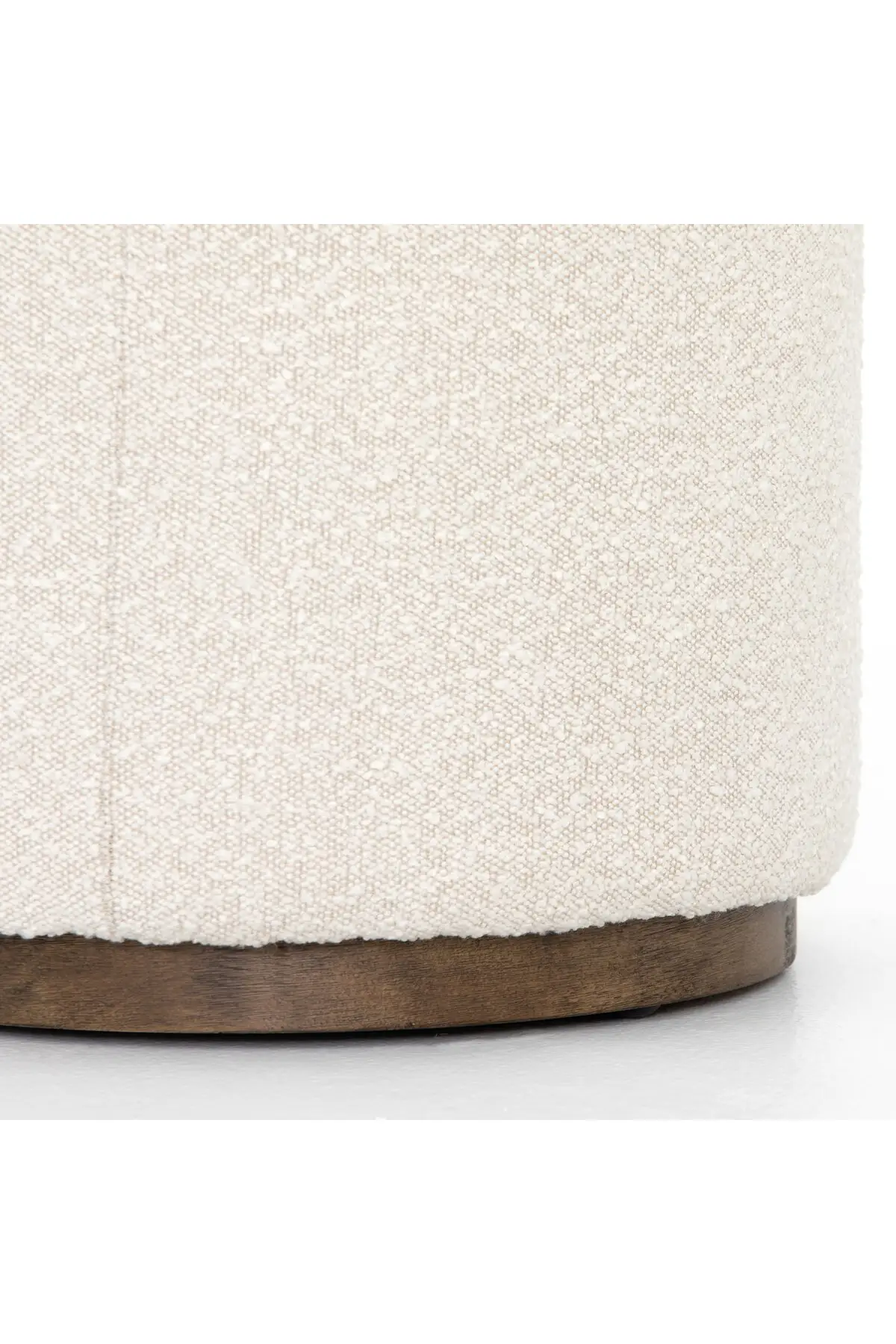 Sinclair Round Ottoman - Natural - Image 7